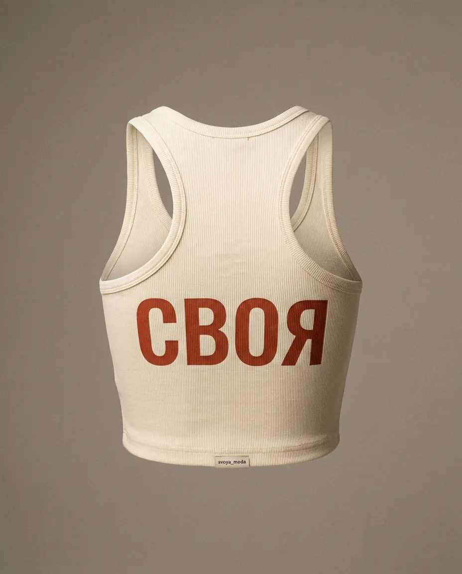 Топ сзади