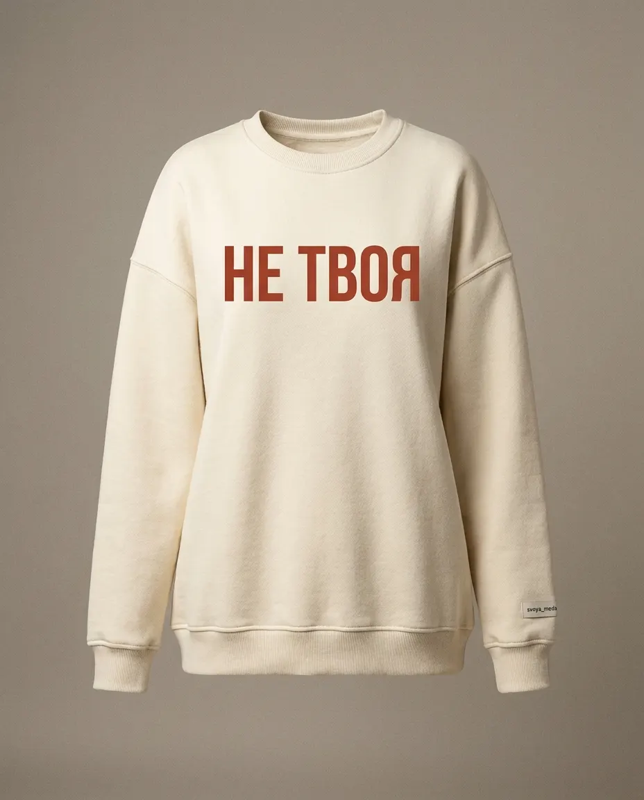 Свитшот спереди