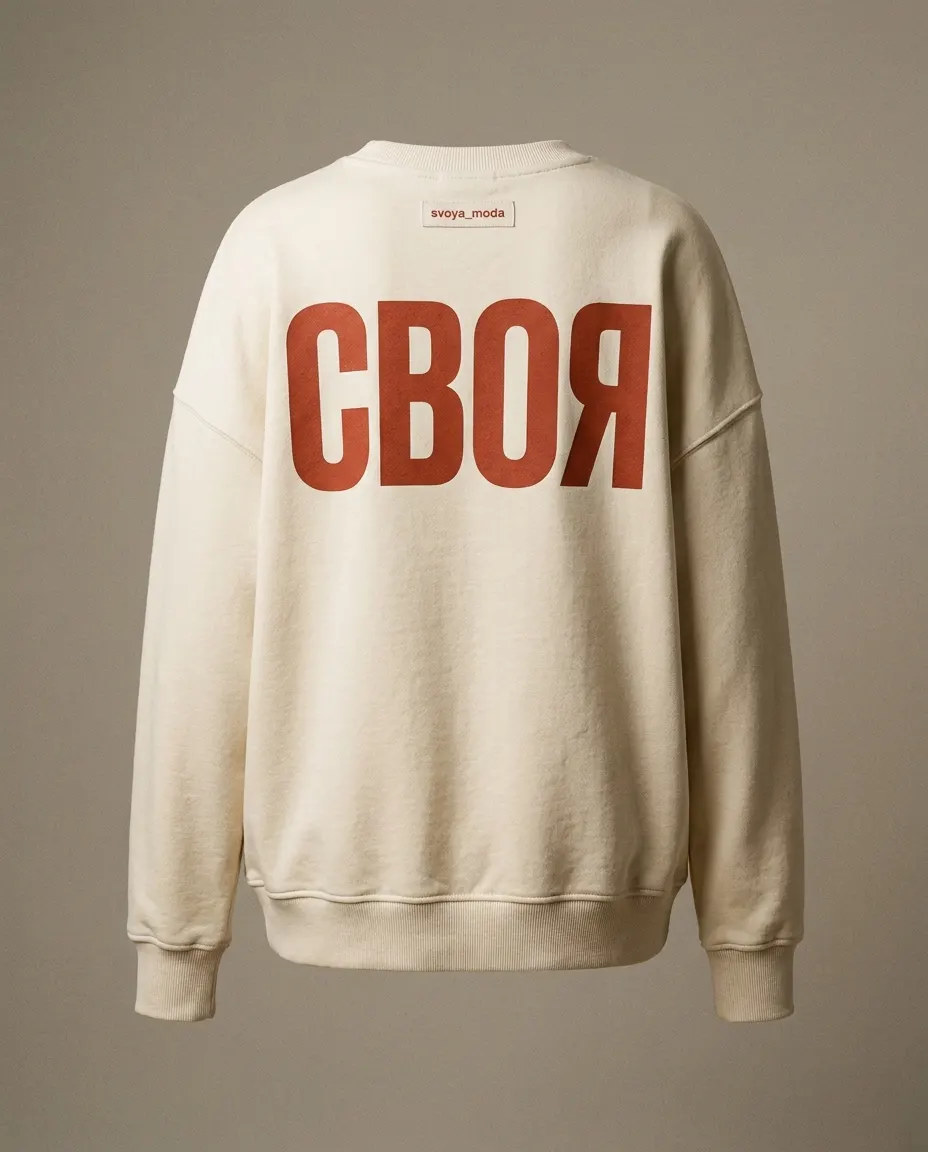 Свитшот сзади
